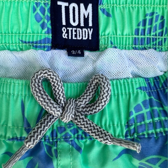 TOM & TEDDY Boys Swim Trunks - size 3/4 - Picture 2 of 5